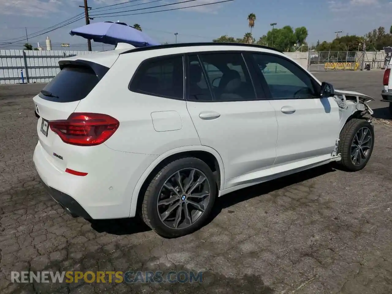 3 Photograph of a damaged car 5UXTS3C59K0Z03295 BMW X3 2019
