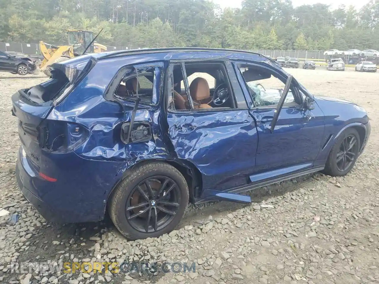 3 Photograph of a damaged car 5UXTS3C59K0Z05855 BMW X3 2019