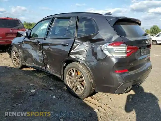 2 Photograph of a damaged car 5UXTS3C59K0Z06102 BMW X3 2019