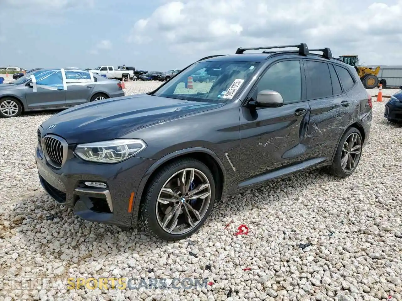 1 Photograph of a damaged car 5UXTS3C59KLR73359 BMW X3 2019
