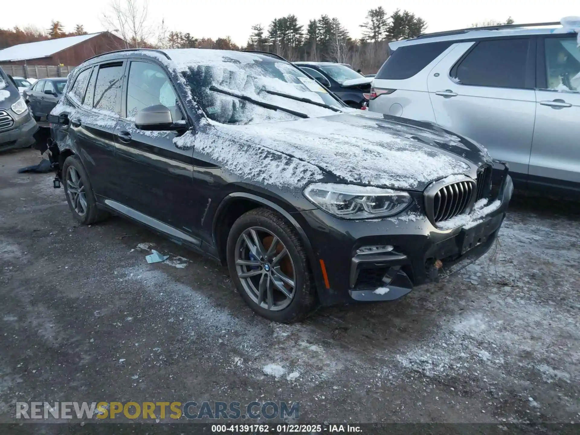 1 fotografías del automóvil dañado 5UXTS3C5XK0Z07596 BMW X3 2019