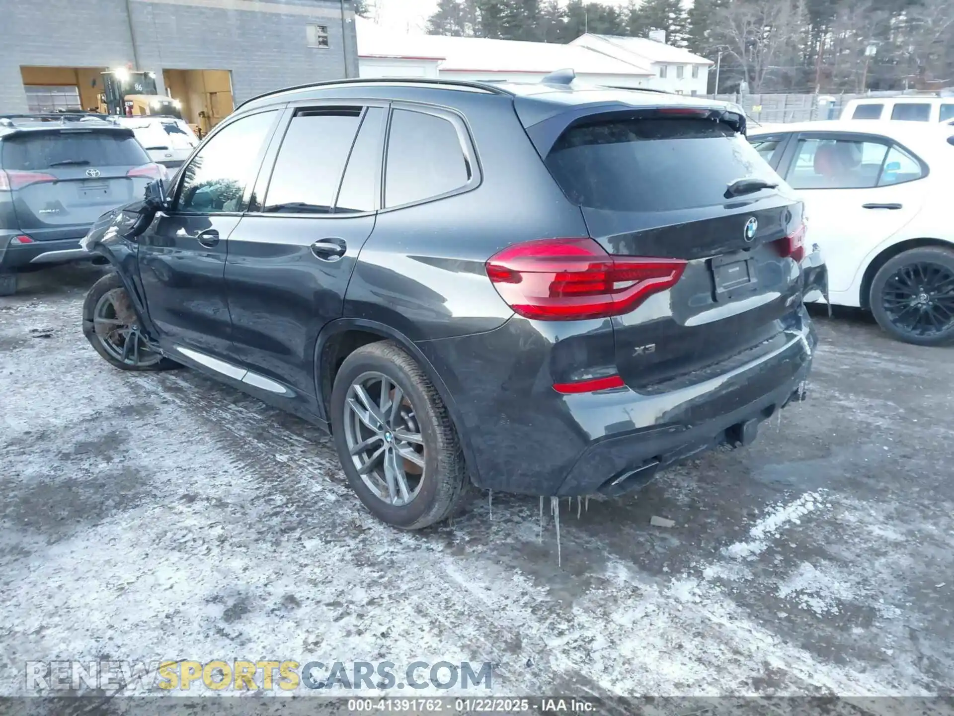 3 fotografías del automóvil dañado 5UXTS3C5XK0Z07596 BMW X3 2019