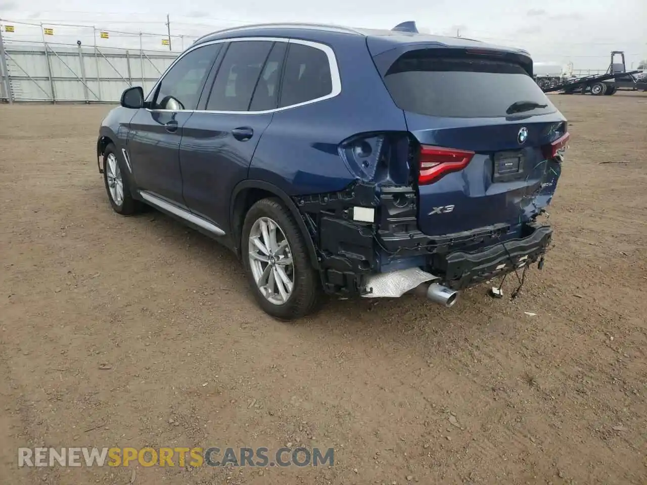 3 Photograph of a damaged car 5UXTS1C01L9D32118 BMW X3 2020