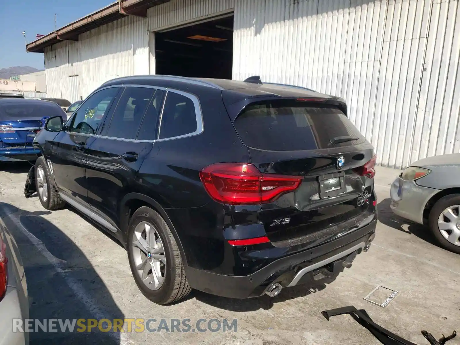 3 Photograph of a damaged car 5UXTS1C07L9D25061 BMW X3 2020