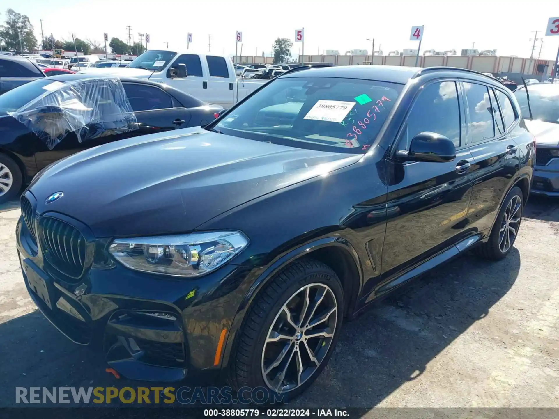 2 Photograph of a damaged car 5UXTY3C00L9B69651 BMW X3 2020