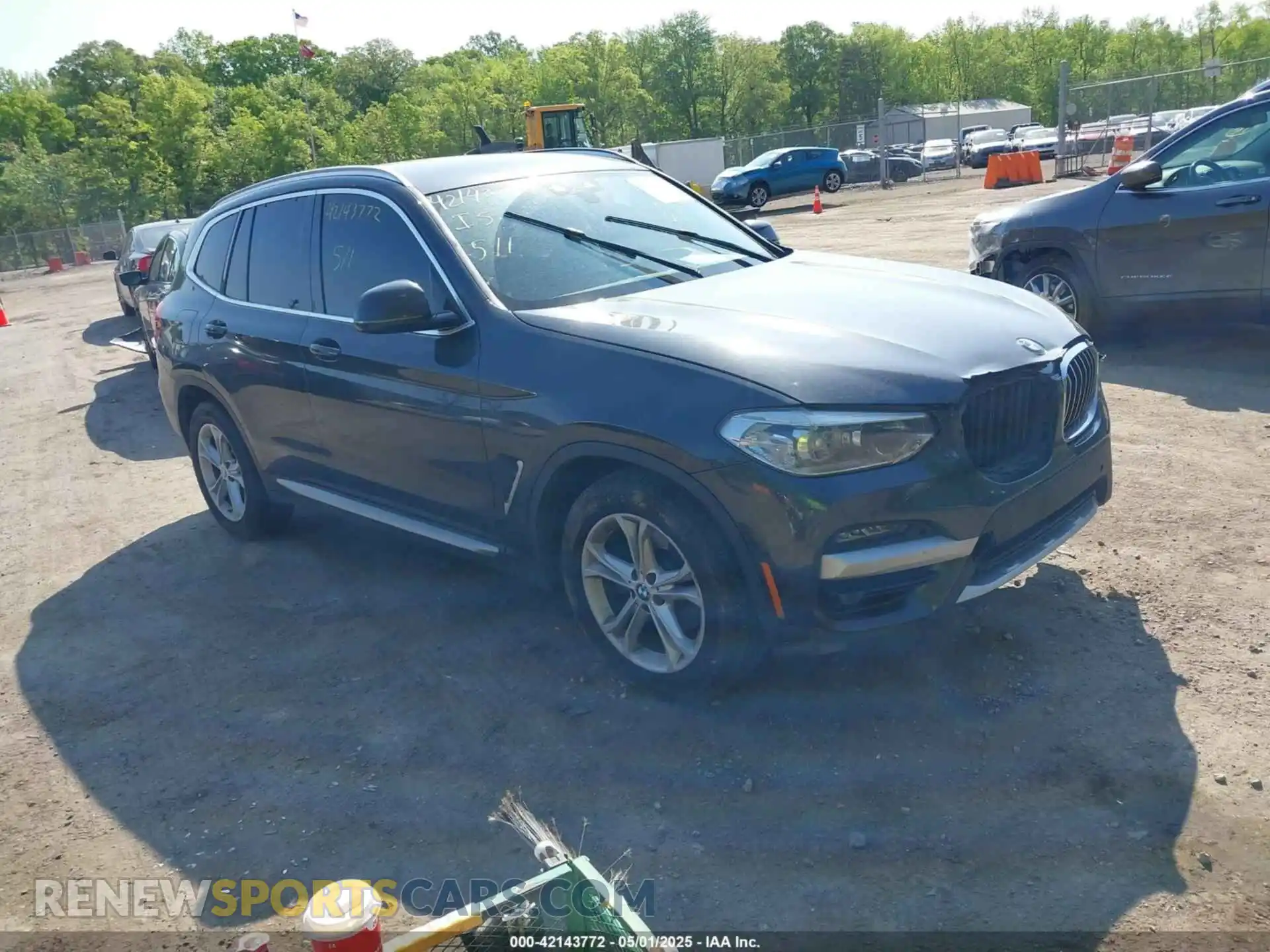 1 Photograph of a damaged car 5UXTY3C00L9B76499 BMW X3 2020