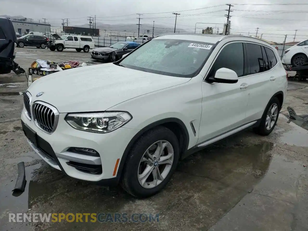 1 Photograph of a damaged car 5UXTY3C00L9C85237 BMW X3 2020