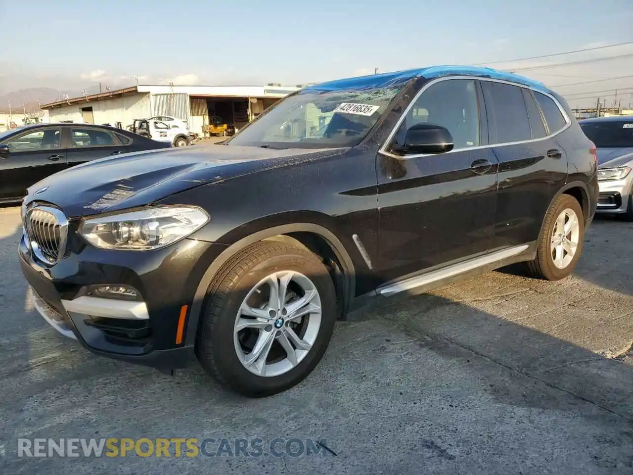 1 Photograph of a damaged car 5UXTY3C00LLU69612 BMW X3 2020