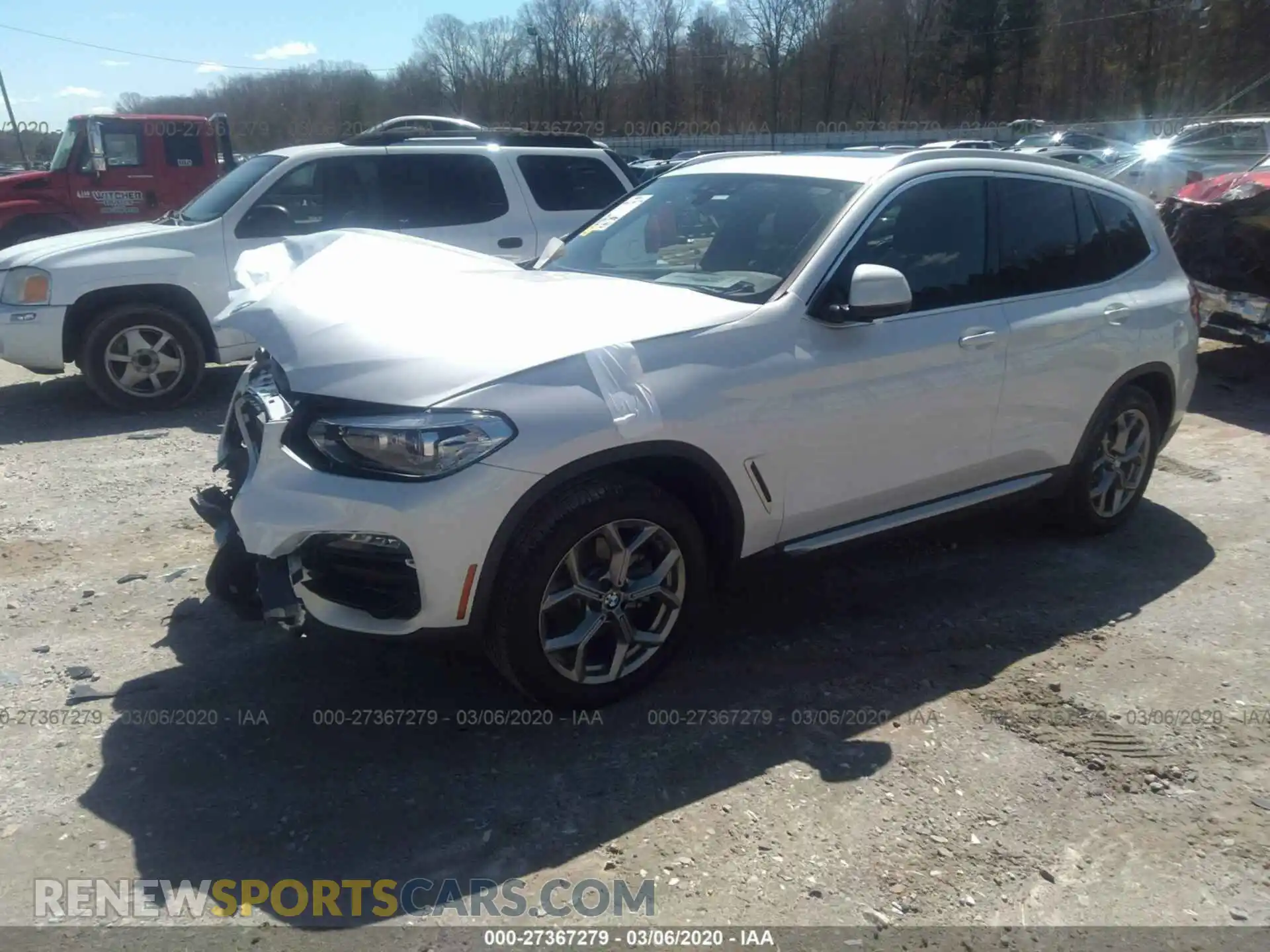 2 Photograph of a damaged car 5UXTY3C00LLU70887 BMW X3 2020