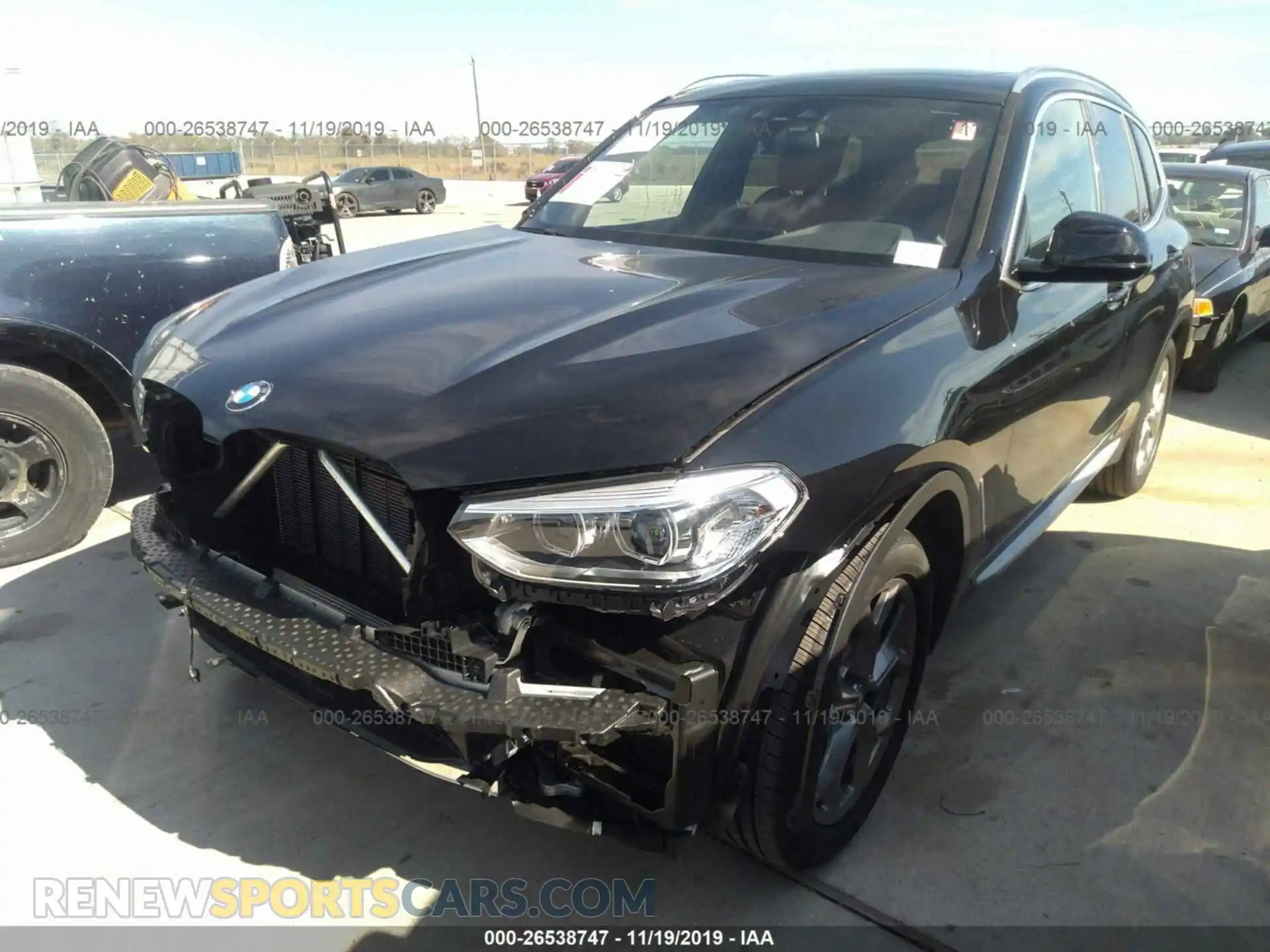 2 Photograph of a damaged car 5UXTY3C00LLU71036 BMW X3 2020