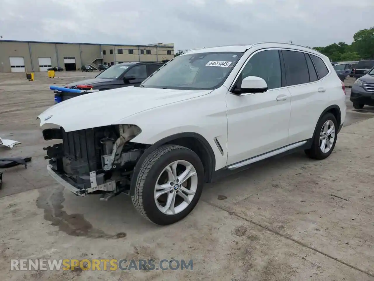 1 Photograph of a damaged car 5UXTY3C00LLU72574 BMW X3 2020