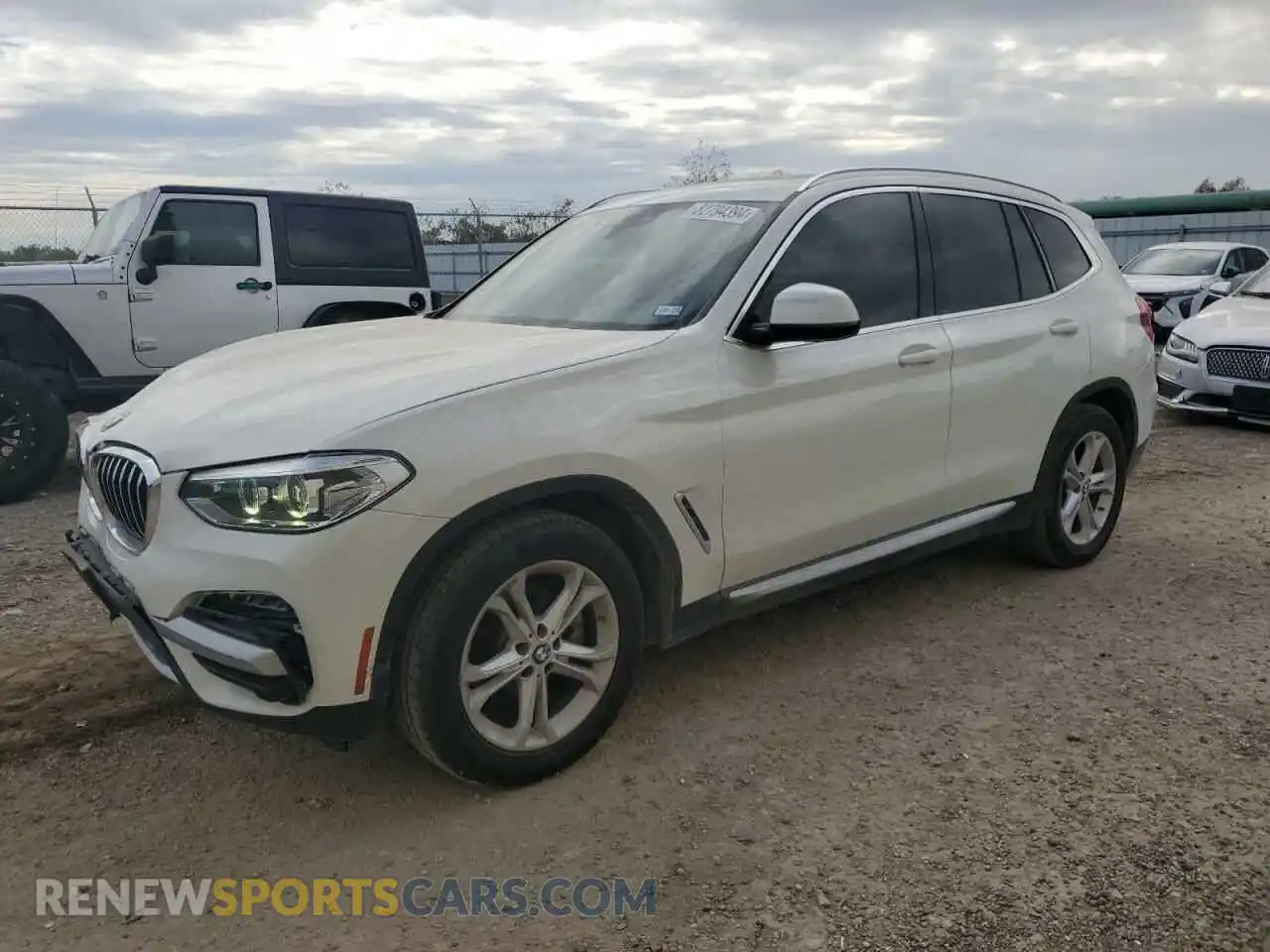 1 Photograph of a damaged car 5UXTY3C01L9B43852 BMW X3 2020