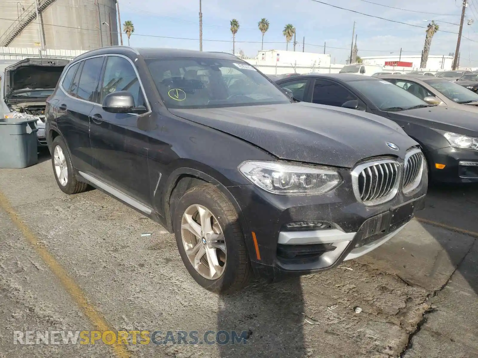 1 Photograph of a damaged car 5UXTY3C01L9B57668 BMW X3 2020