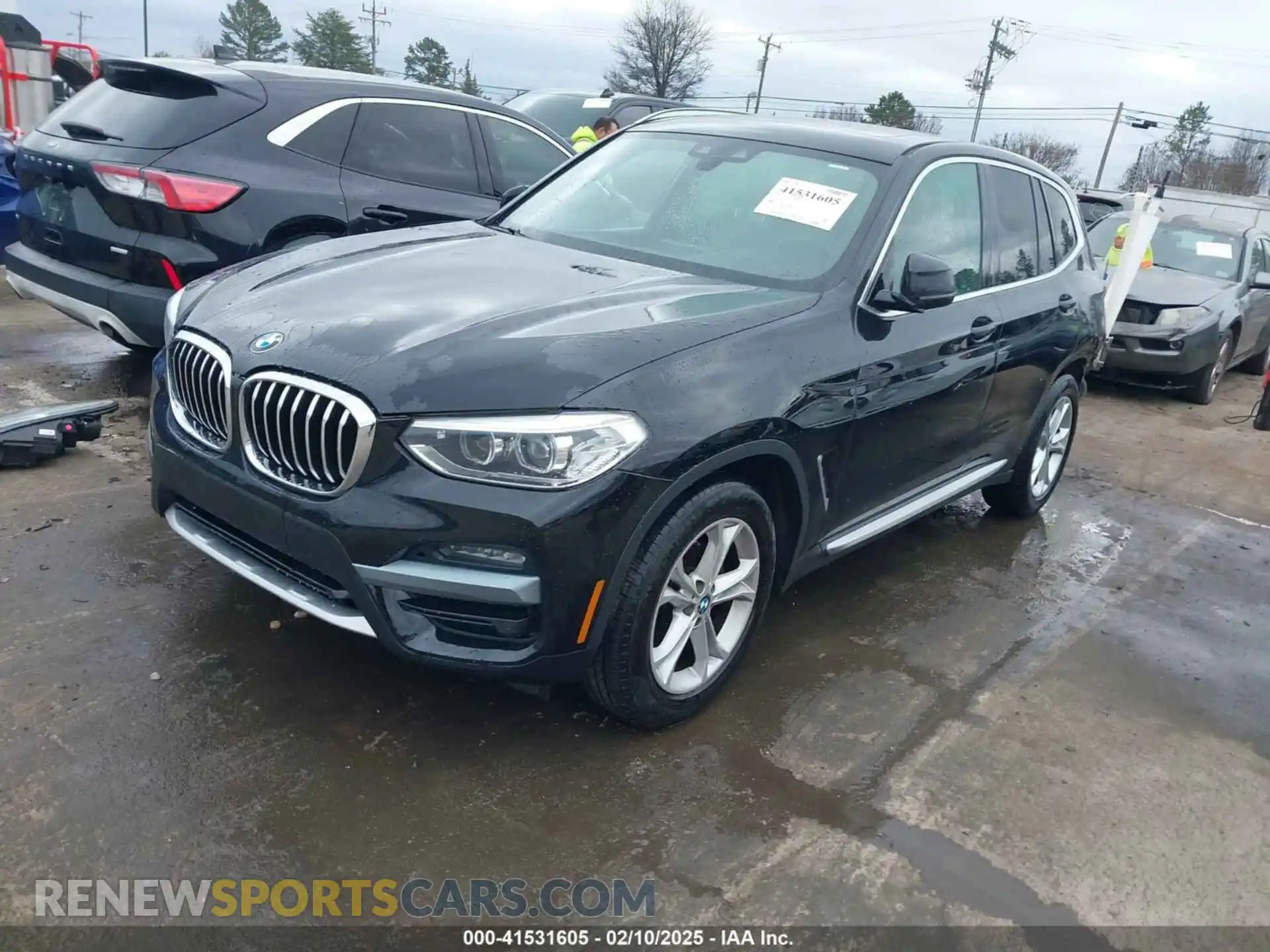 2 Photograph of a damaged car 5UXTY3C01L9B58559 BMW X3 2020