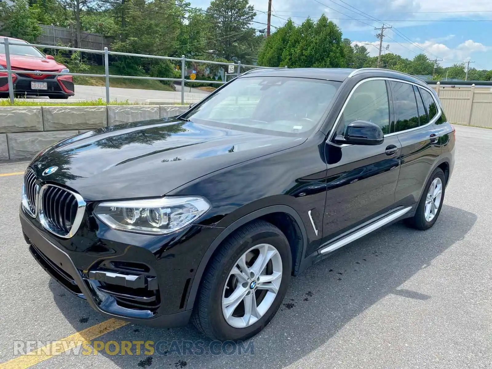 2 Photograph of a damaged car 5UXTY3C01L9B69948 BMW X3 2020