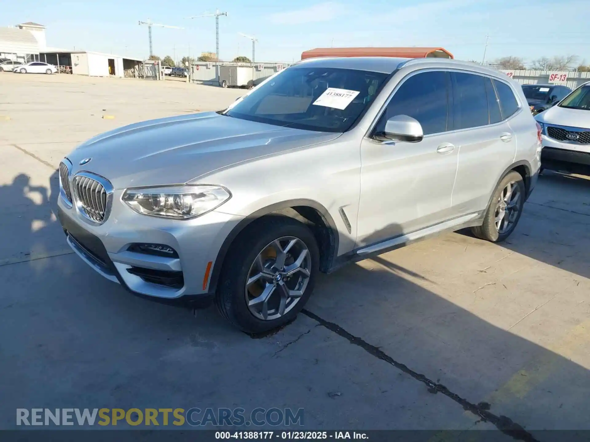 2 Photograph of a damaged car 5UXTY3C01L9B83655 BMW X3 2020