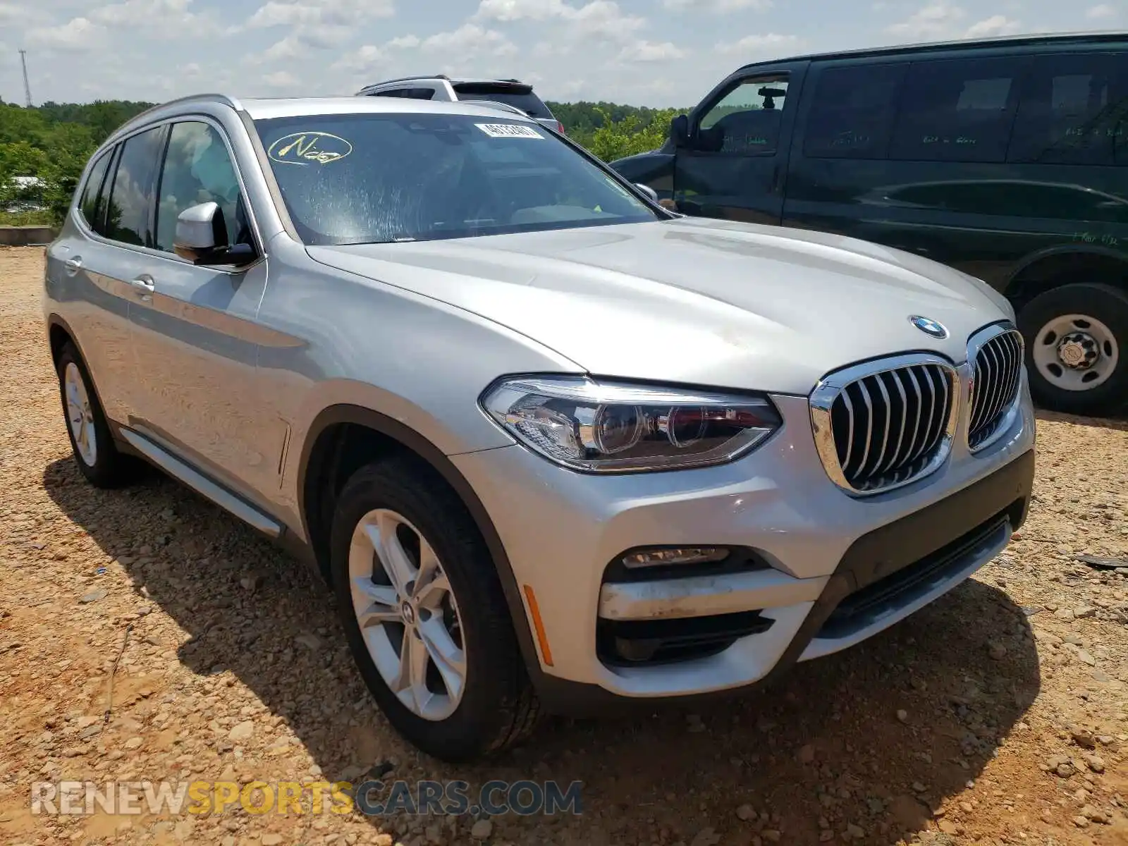 1 Photograph of a damaged car 5UXTY3C01L9C63294 BMW X3 2020