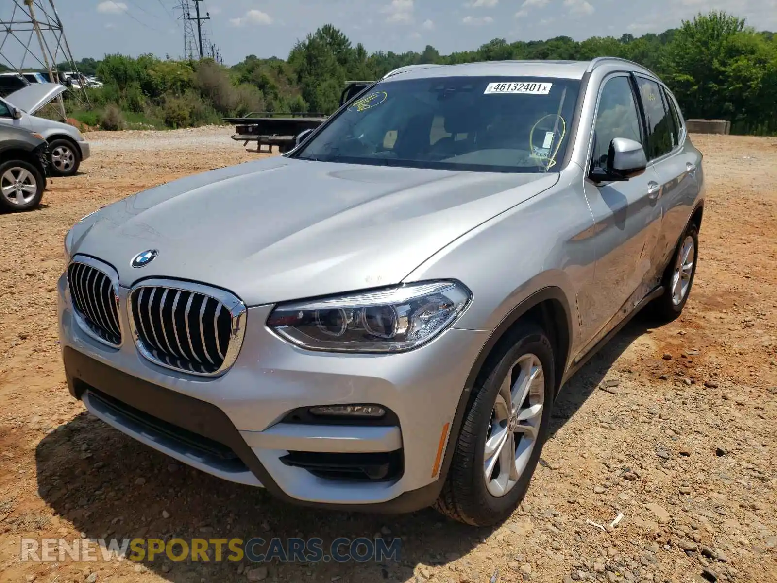 2 Photograph of a damaged car 5UXTY3C01L9C63294 BMW X3 2020