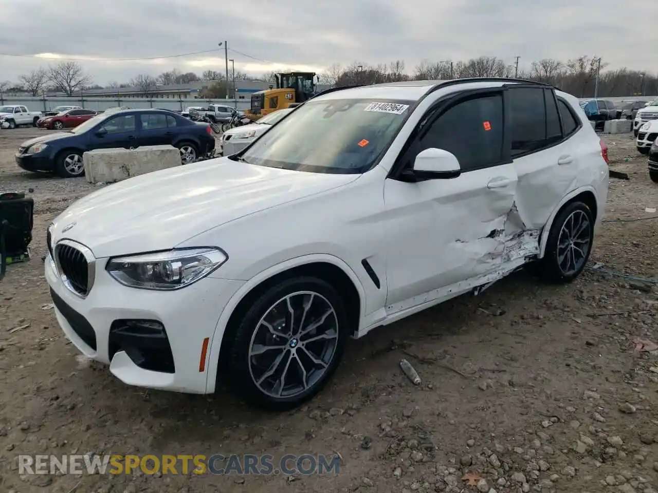1 fotografías del automóvil dañado 5UXTY3C01L9D19900 BMW X3 2020