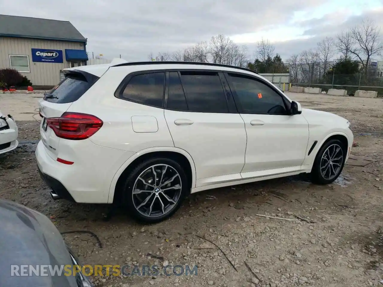 3 fotografías del automóvil dañado 5UXTY3C01L9D19900 BMW X3 2020