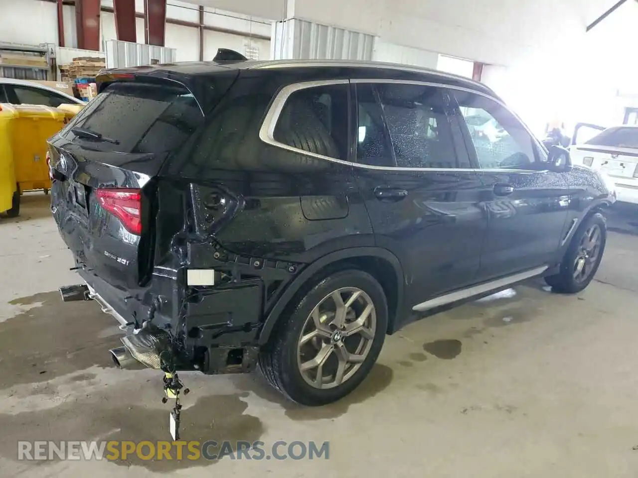 3 Photograph of a damaged car 5UXTY3C01LLU72325 BMW X3 2020