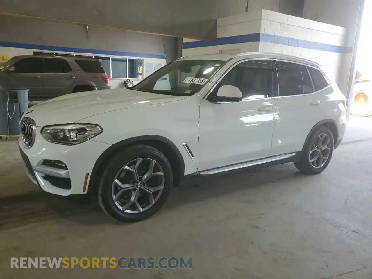 1 Photograph of a damaged car 5UXTY3C01LLU72387 BMW X3 2020