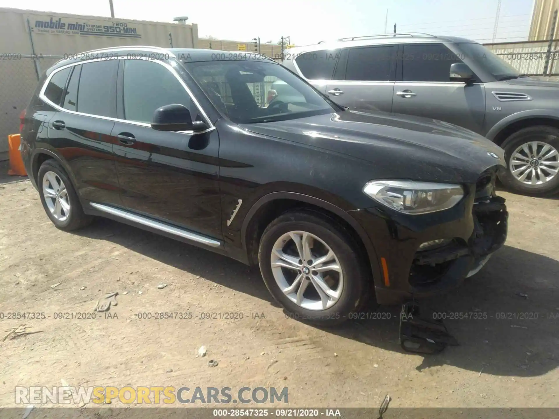 1 Photograph of a damaged car 5UXTY3C01LLU72647 BMW X3 2020