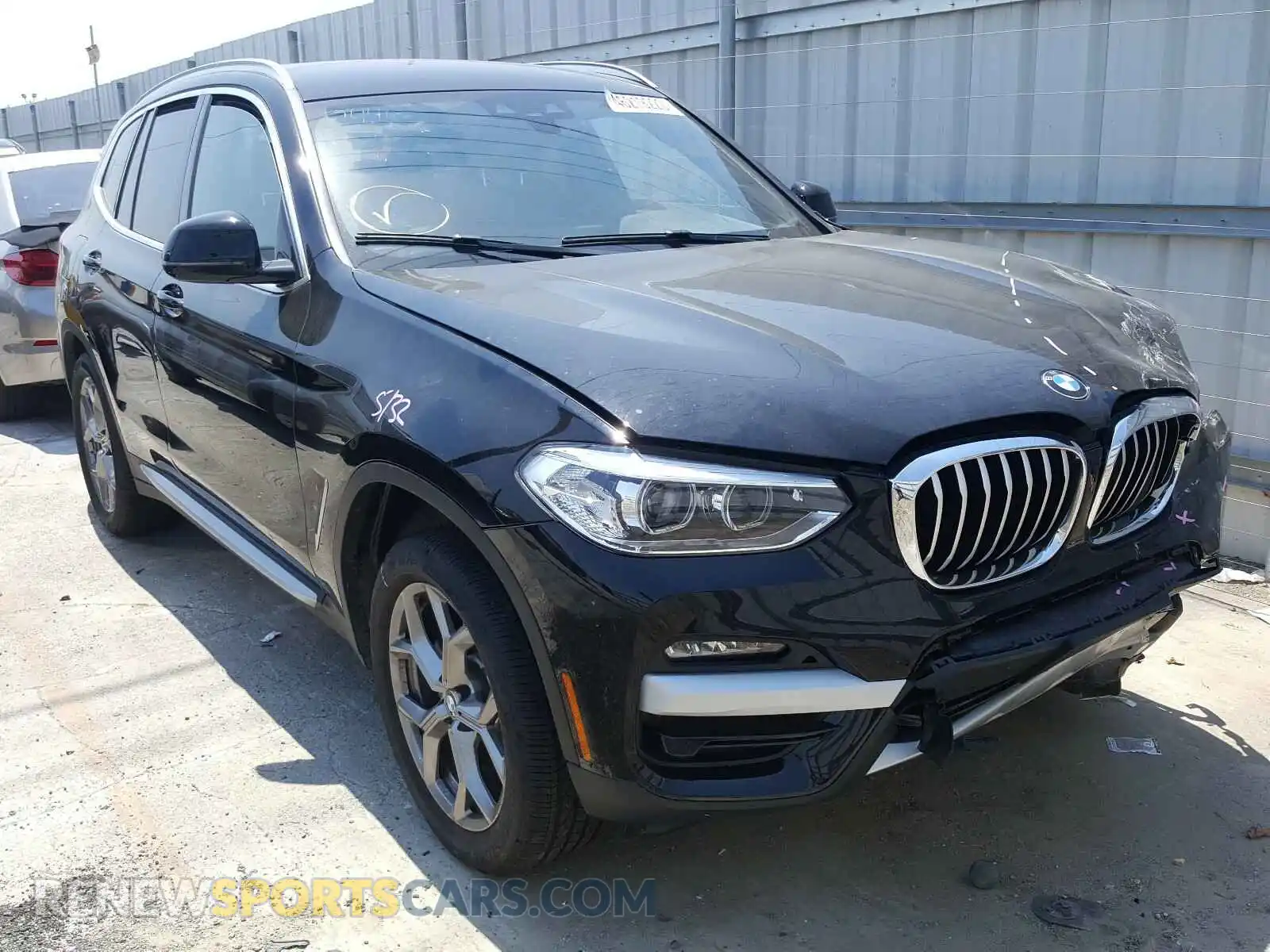 1 Photograph of a damaged car 5UXTY3C02L9B34075 BMW X3 2020