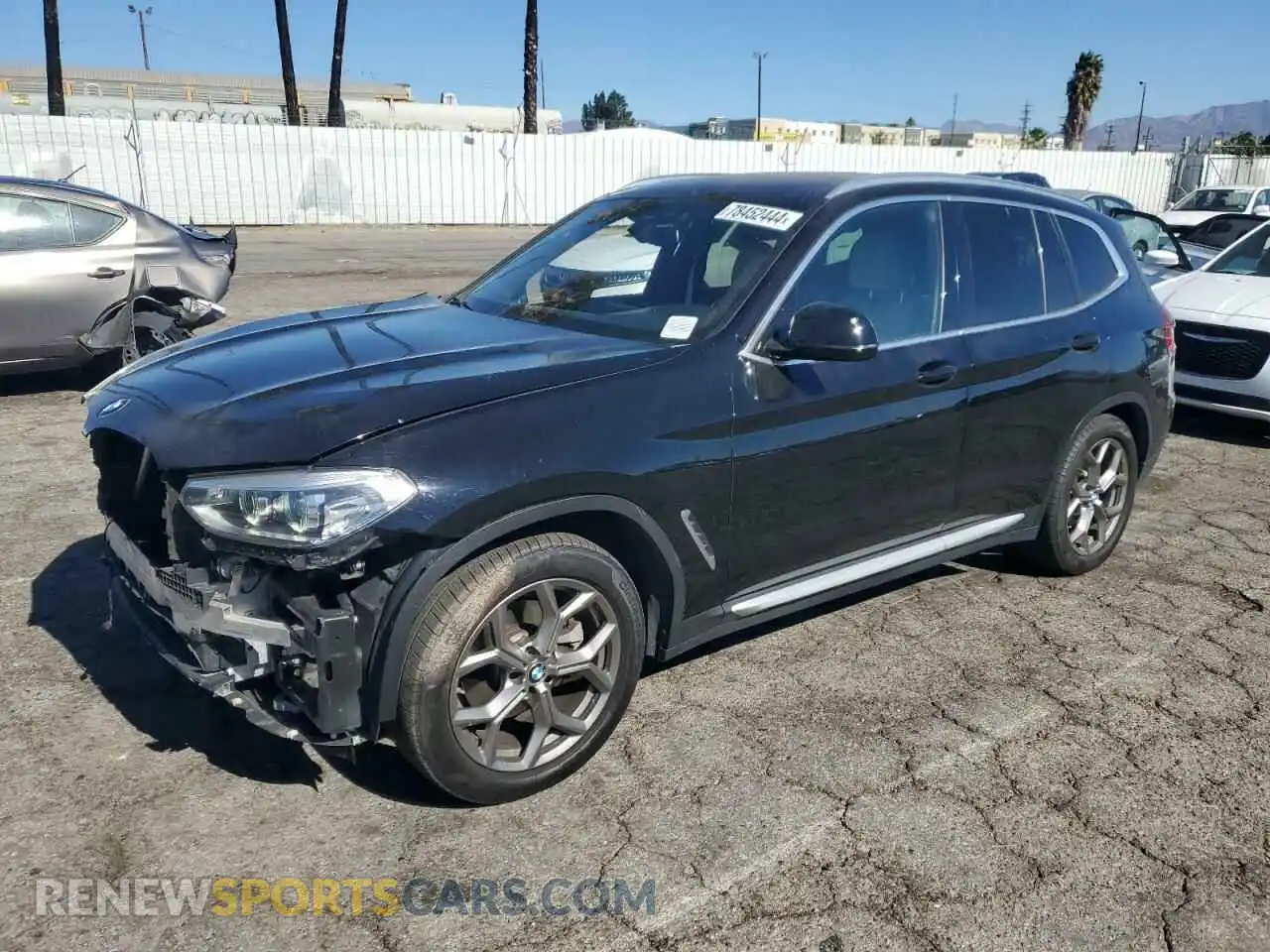 1 Photograph of a damaged car 5UXTY3C02L9C88561 BMW X3 2020