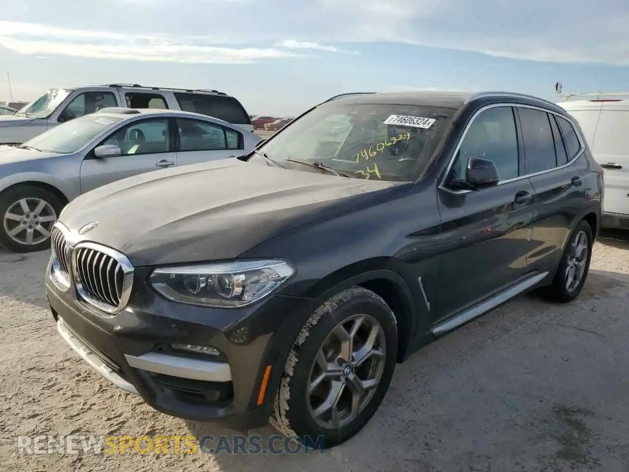 1 Фотография поврежденного автомобиля 5UXTY3C02LLU72222 BMW X3 2020