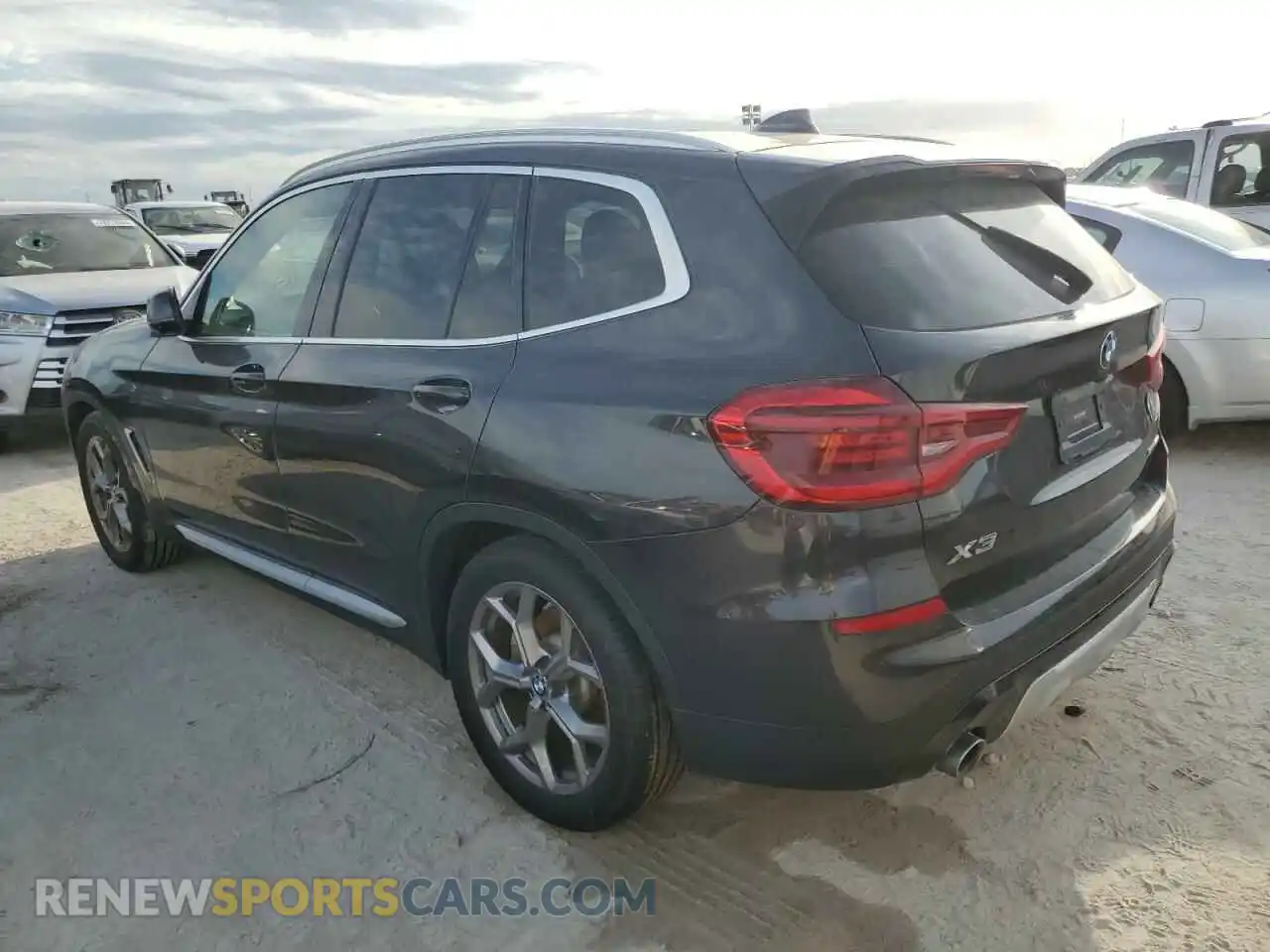 2 Фотография поврежденного автомобиля 5UXTY3C02LLU72222 BMW X3 2020