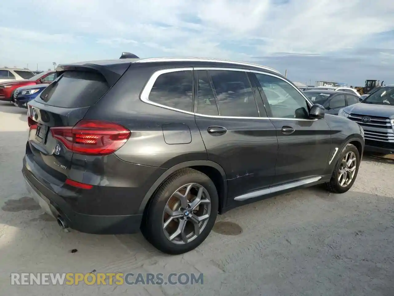 3 Фотография поврежденного автомобиля 5UXTY3C02LLU72222 BMW X3 2020