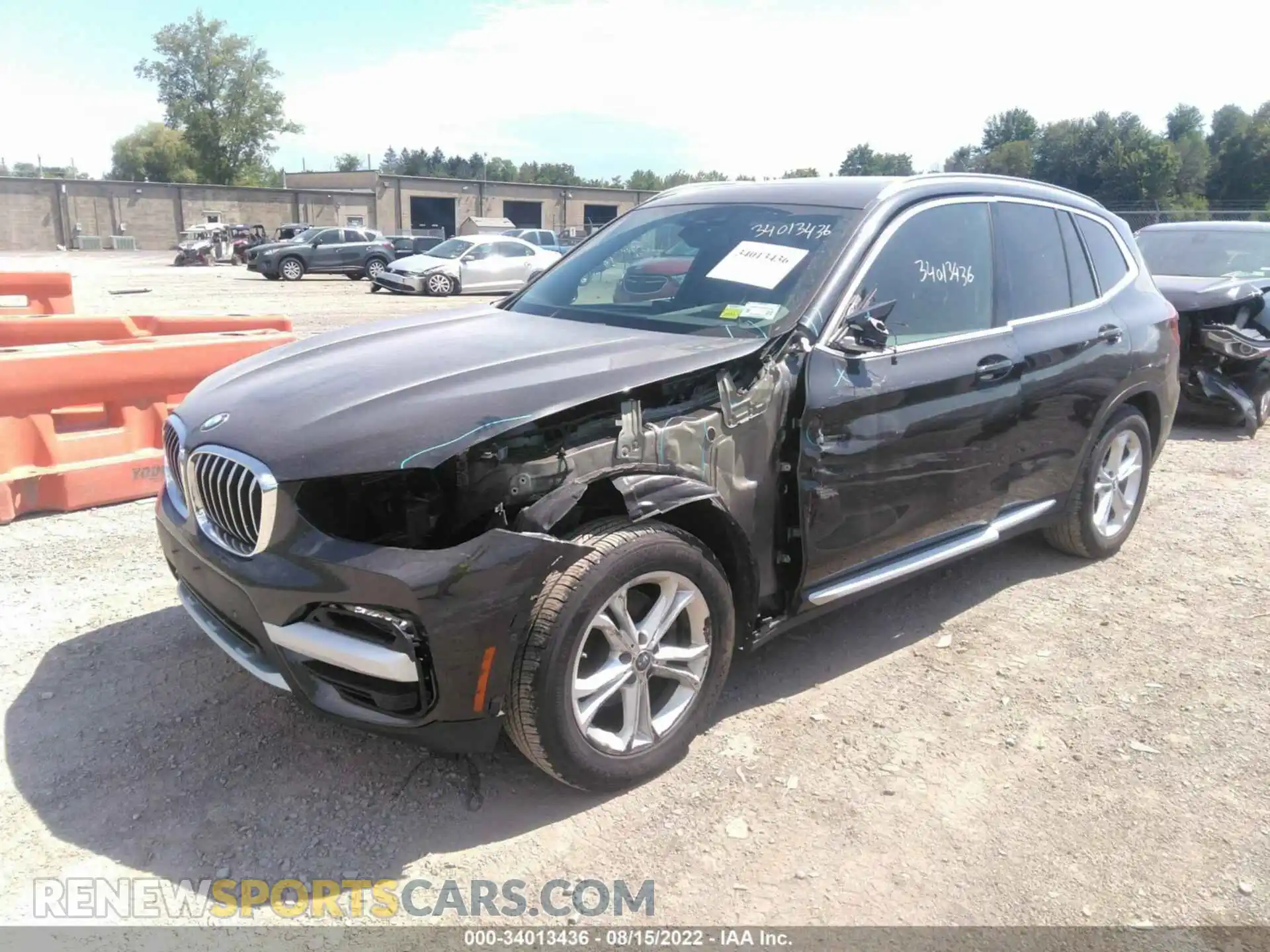 2 Photograph of a damaged car 5UXTY3C02LLU72849 BMW X3 2020
