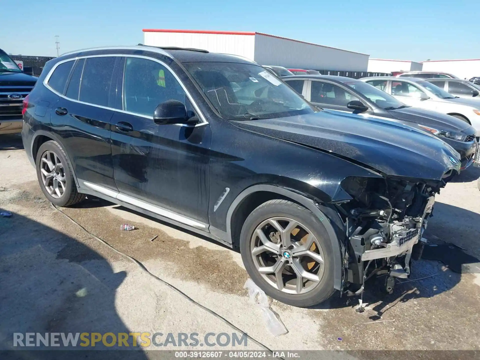 1 Фотография поврежденного автомобиля 5UXTY3C03L9B22095 BMW X3 2020