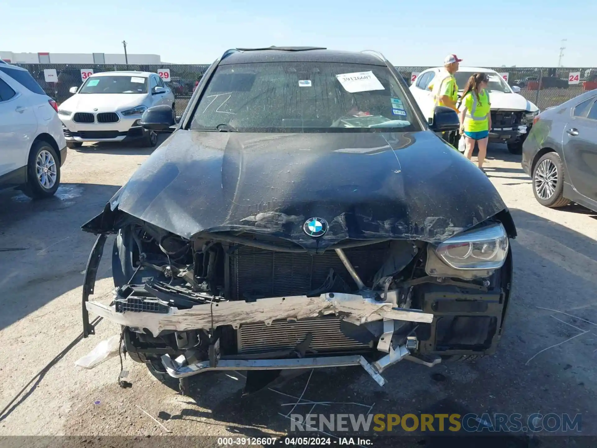 12 Photograph of a damaged car 5UXTY3C03L9B22095 BMW X3 2020