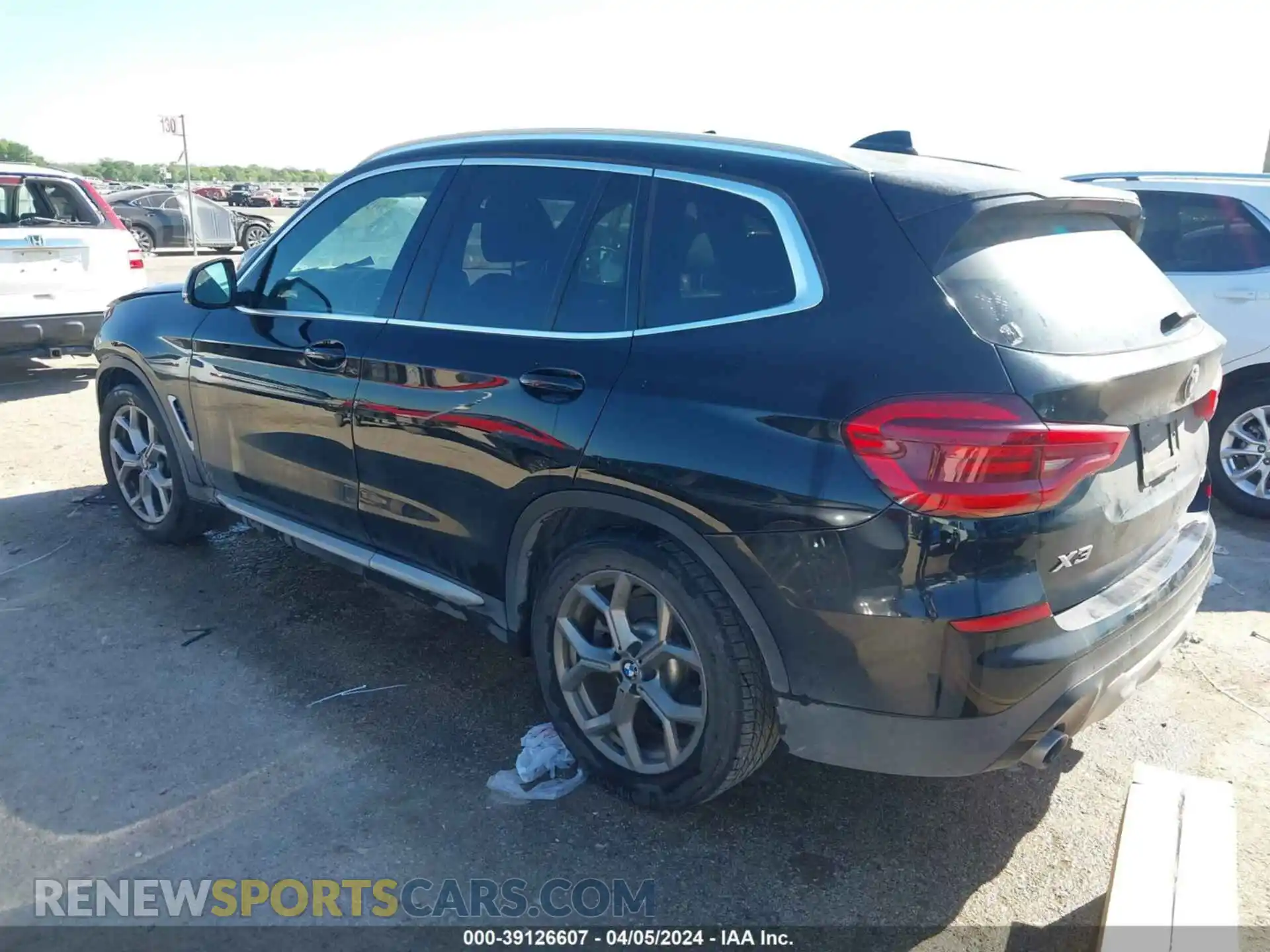 3 Фотография поврежденного автомобиля 5UXTY3C03L9B22095 BMW X3 2020