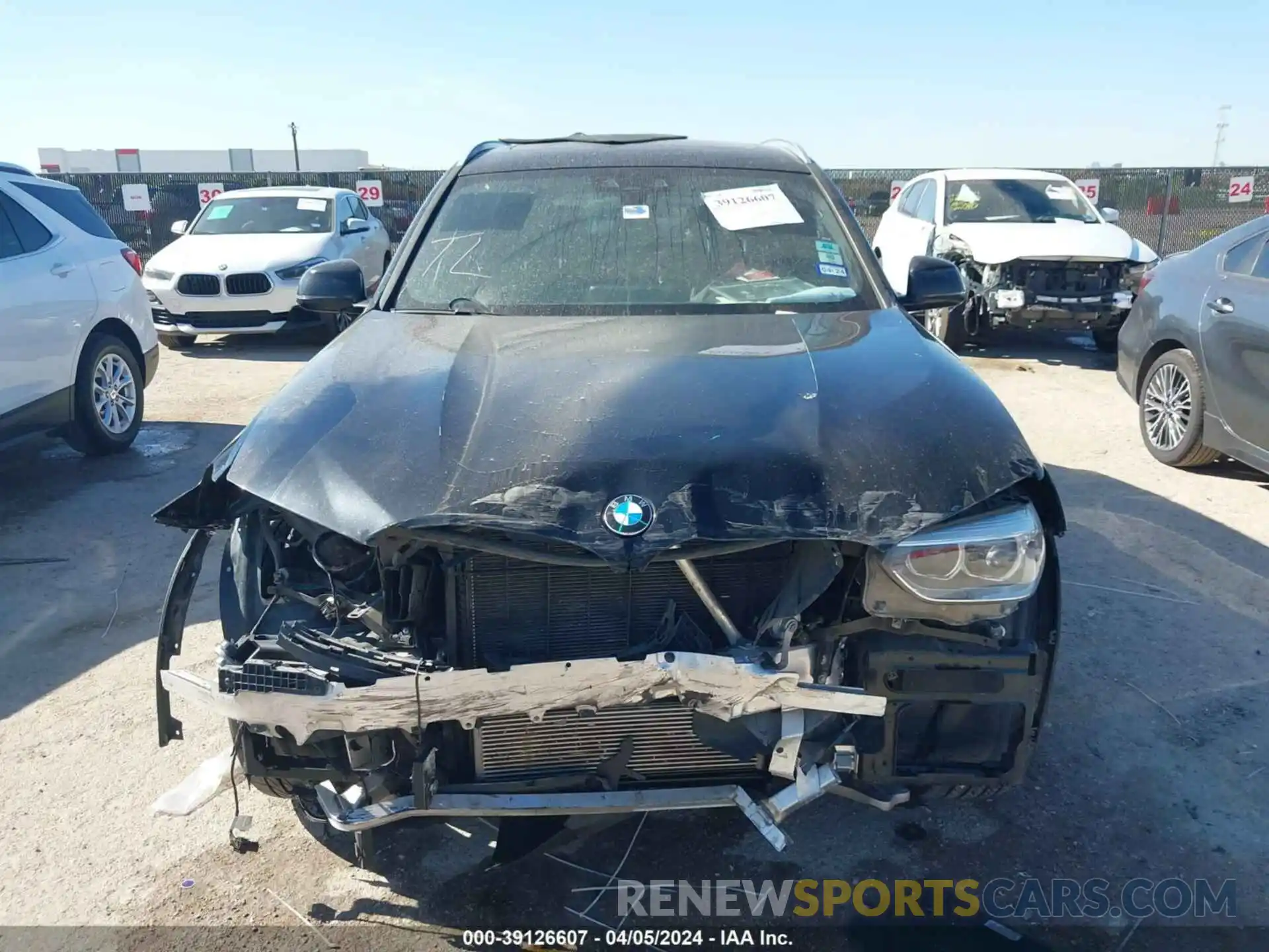 6 Photograph of a damaged car 5UXTY3C03L9B22095 BMW X3 2020