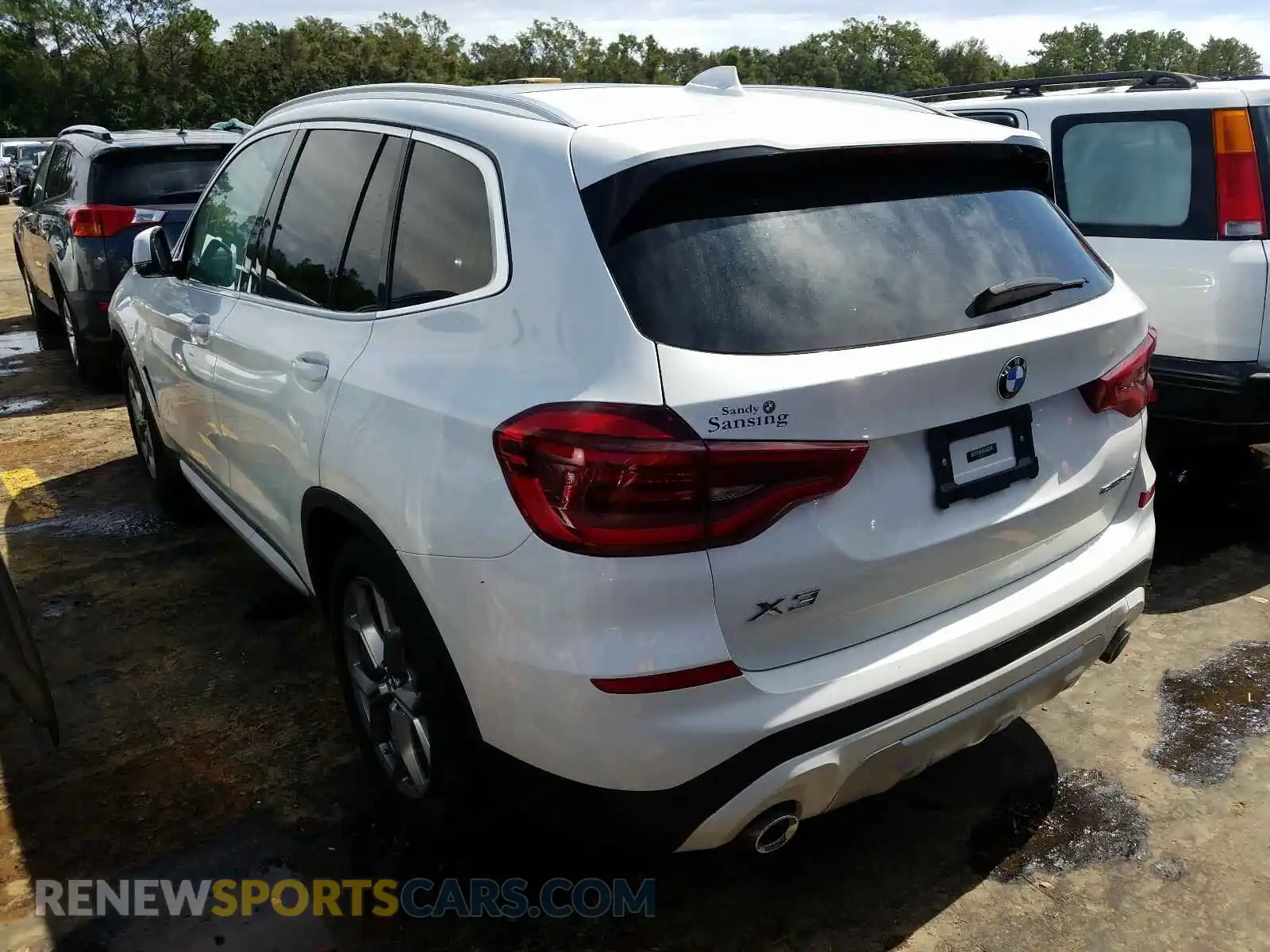 3 Photograph of a damaged car 5UXTY3C03L9B31699 BMW X3 2020
