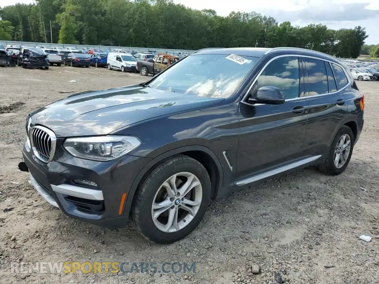 1 Photograph of a damaged car 5UXTY3C03L9B59860 BMW X3 2020