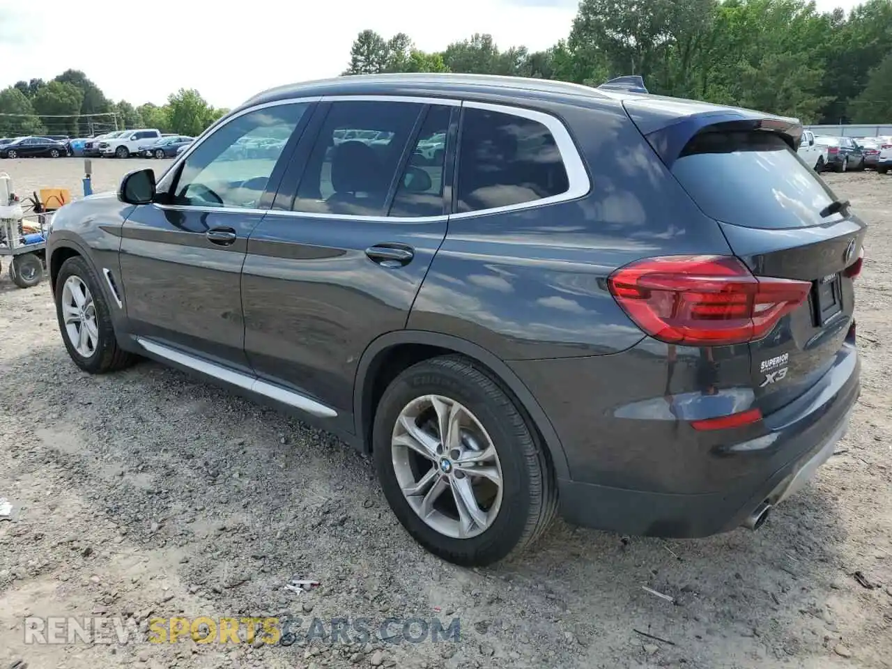 2 Photograph of a damaged car 5UXTY3C03L9B59860 BMW X3 2020