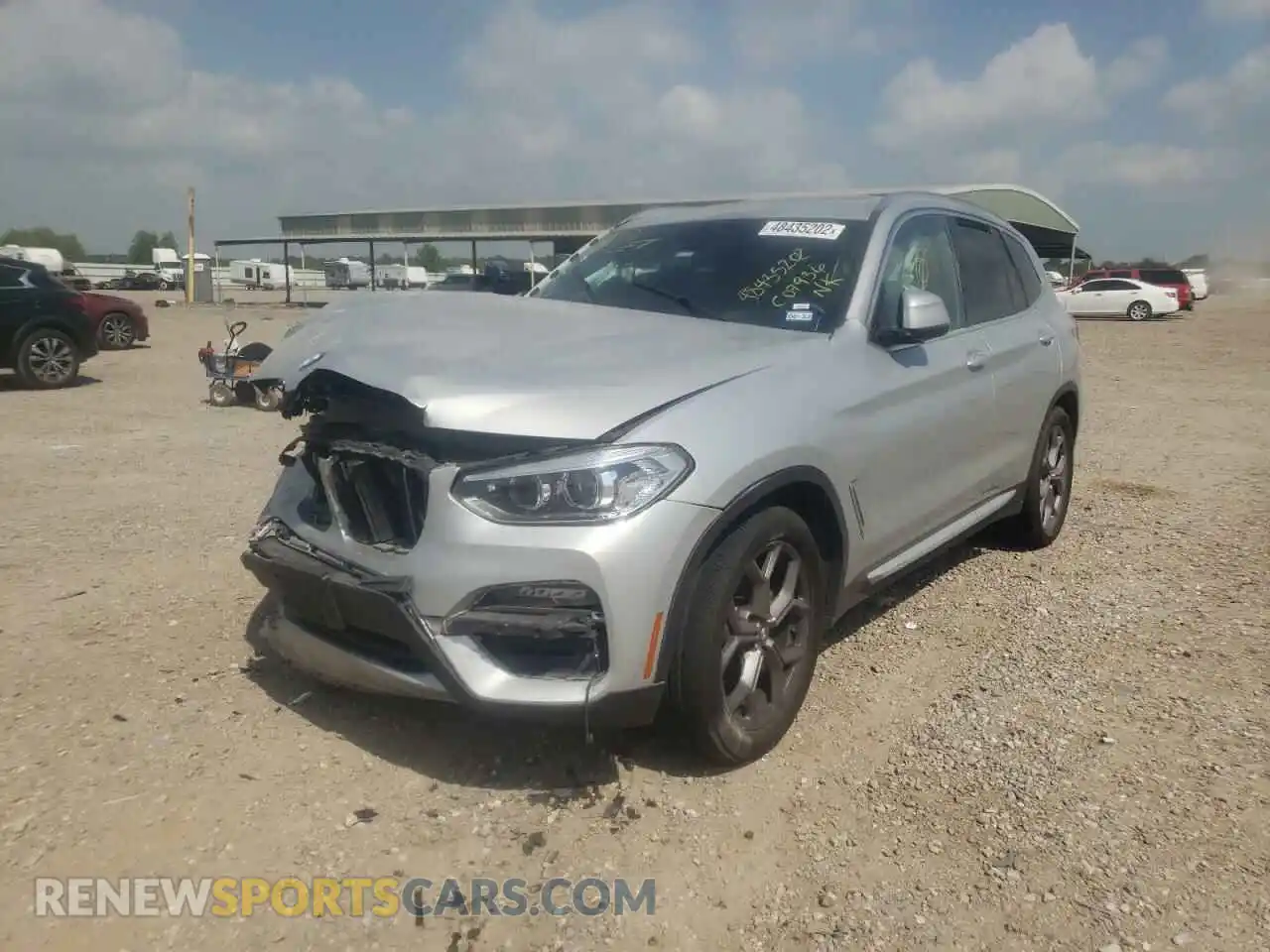2 Photograph of a damaged car 5UXTY3C03L9C07986 BMW X3 2020