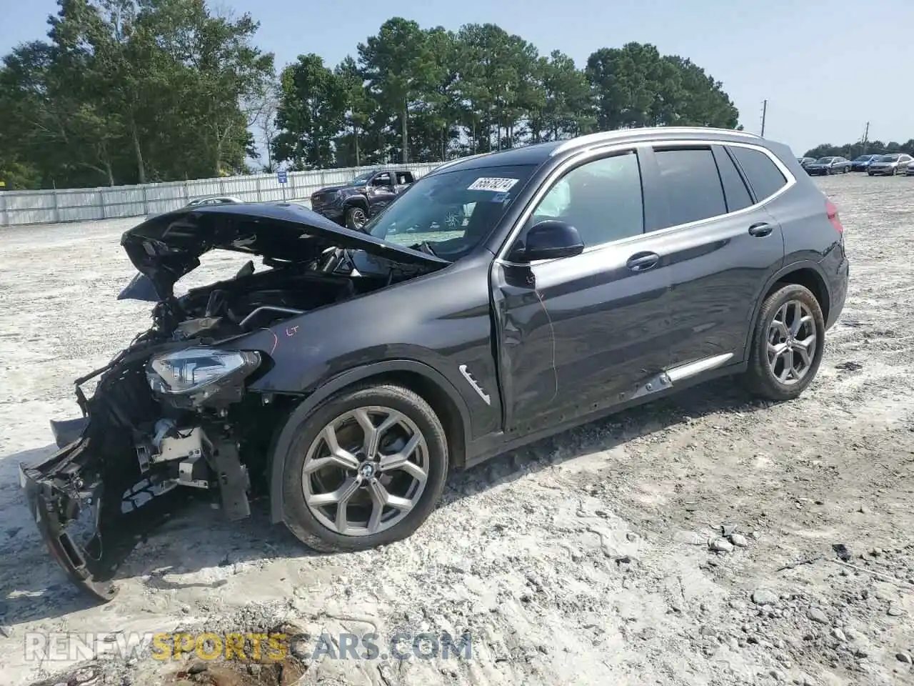 1 fotografías del automóvil dañado 5UXTY3C03L9C92375 BMW X3 2020
