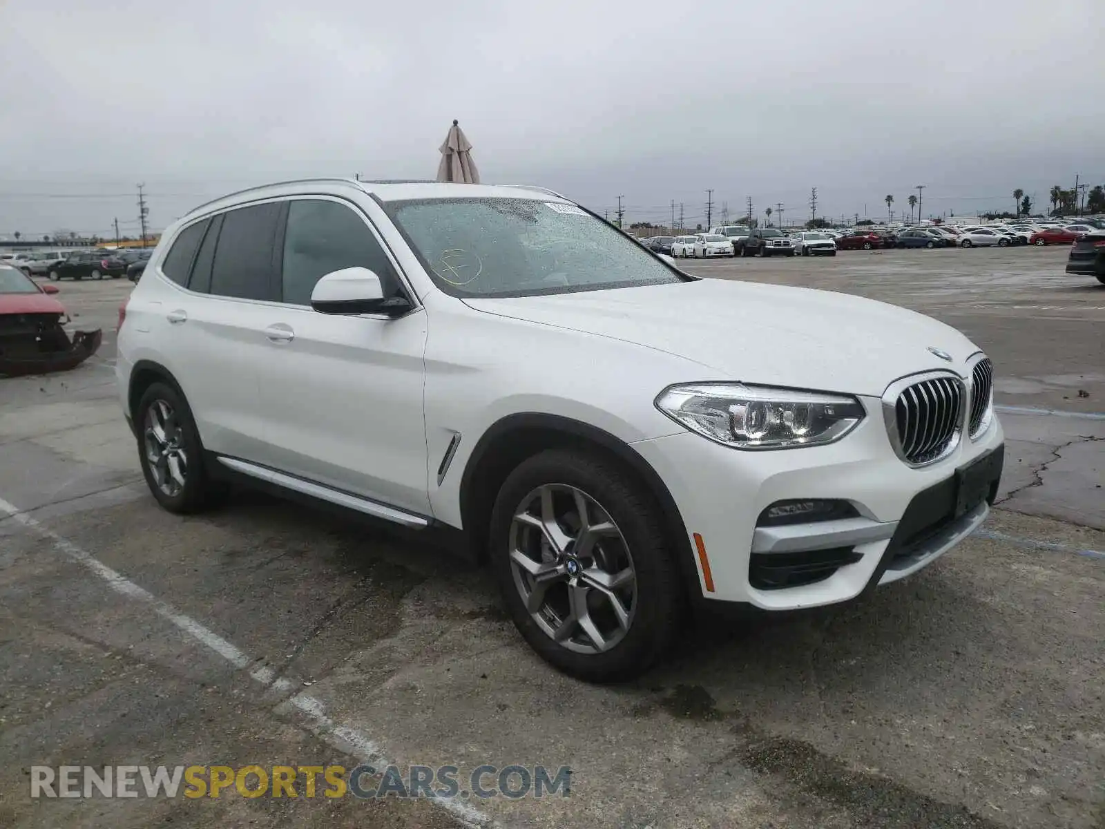 1 Photograph of a damaged car 5UXTY3C04L9B10053 BMW X3 2020