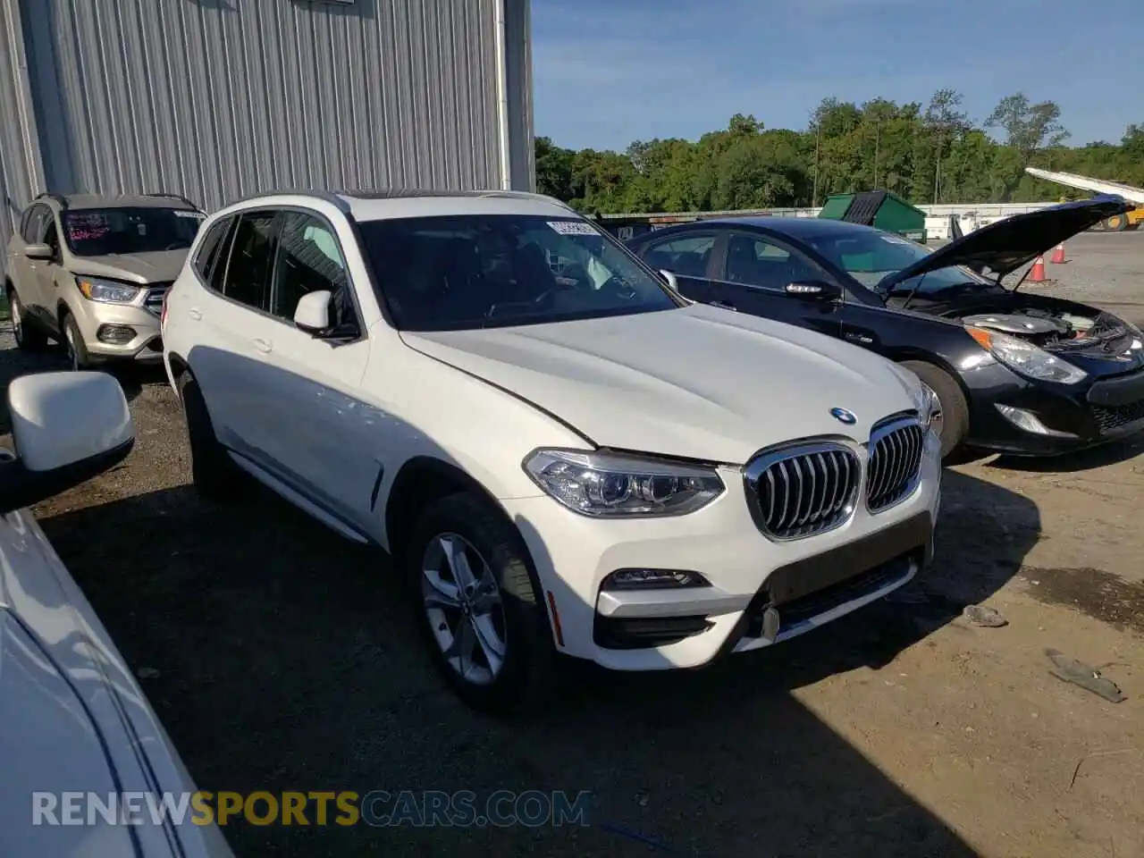 1 Photograph of a damaged car 5UXTY3C04L9C30399 BMW X3 2020
