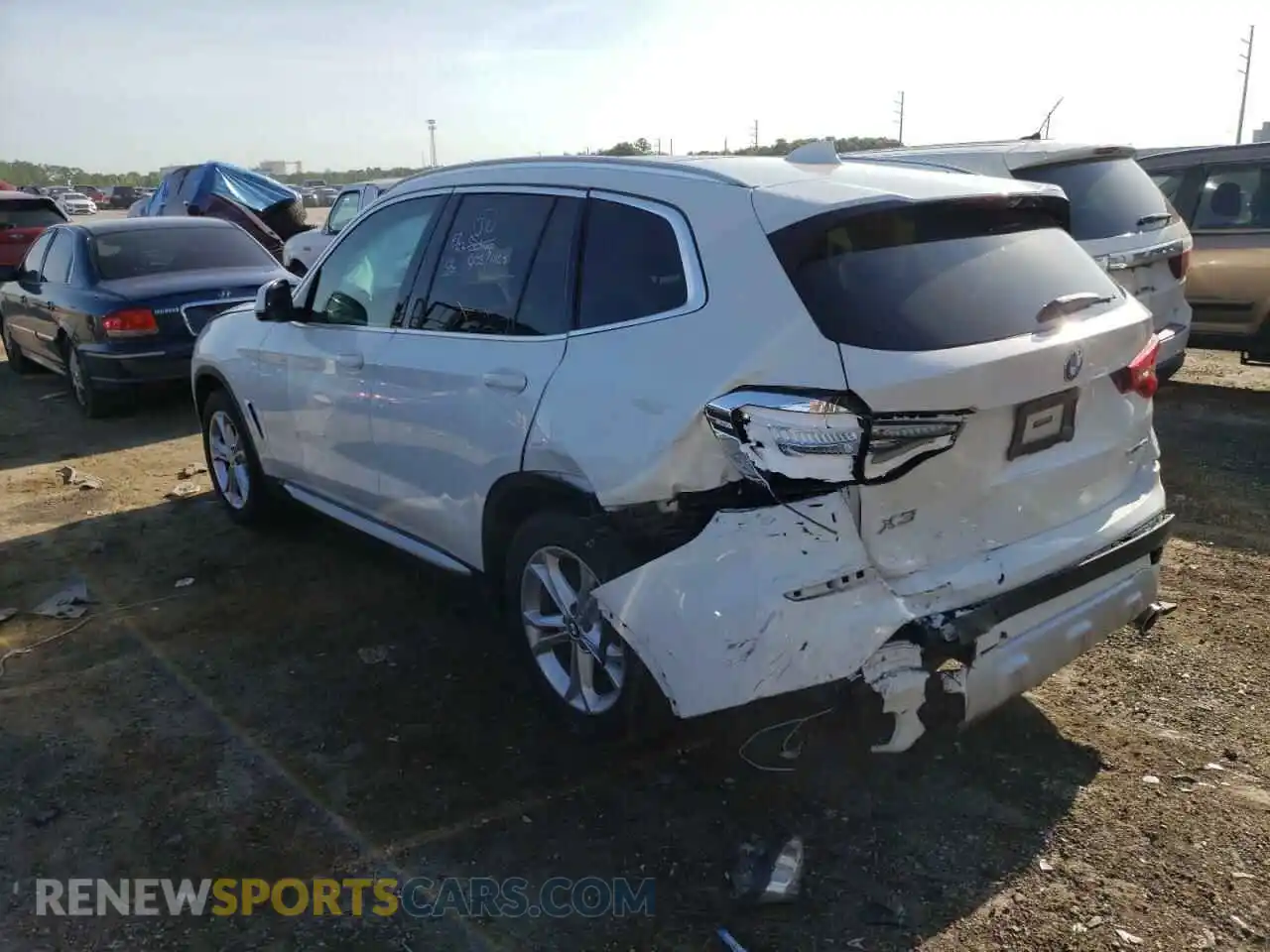 3 Photograph of a damaged car 5UXTY3C04L9C30399 BMW X3 2020