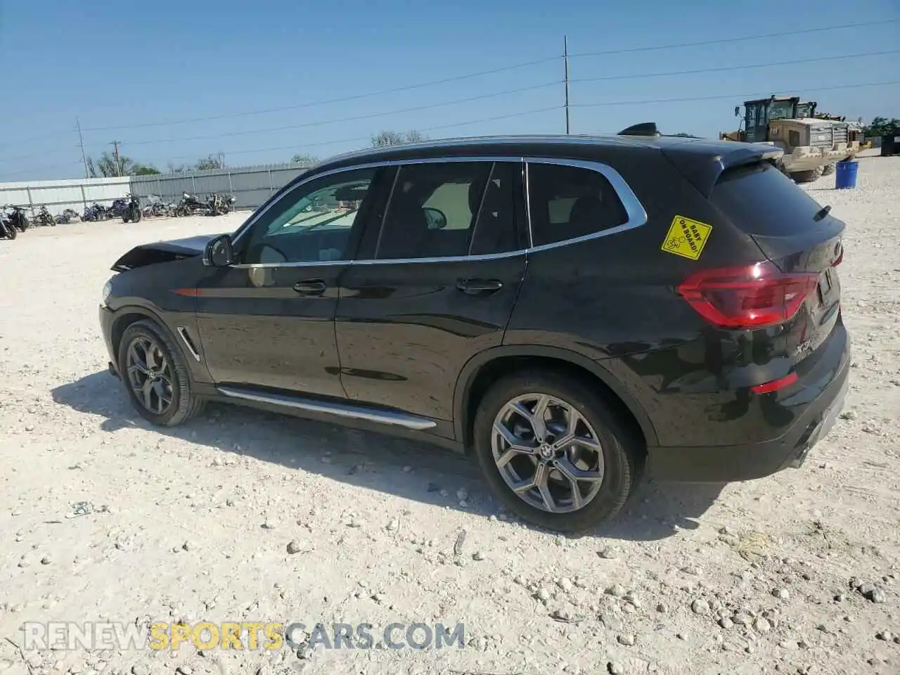 2 Photograph of a damaged car 5UXTY3C04L9D25223 BMW X3 2020
