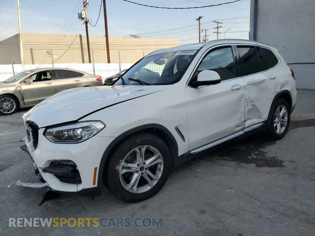 1 Фотография поврежденного автомобиля 5UXTY3C04LLU70150 BMW X3 2020