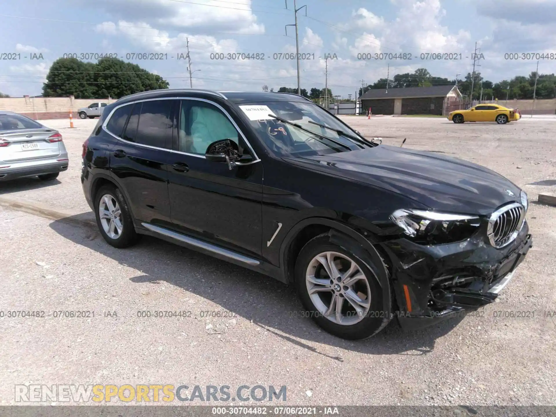 1 Photograph of a damaged car 5UXTY3C04LLU71492 BMW X3 2020
