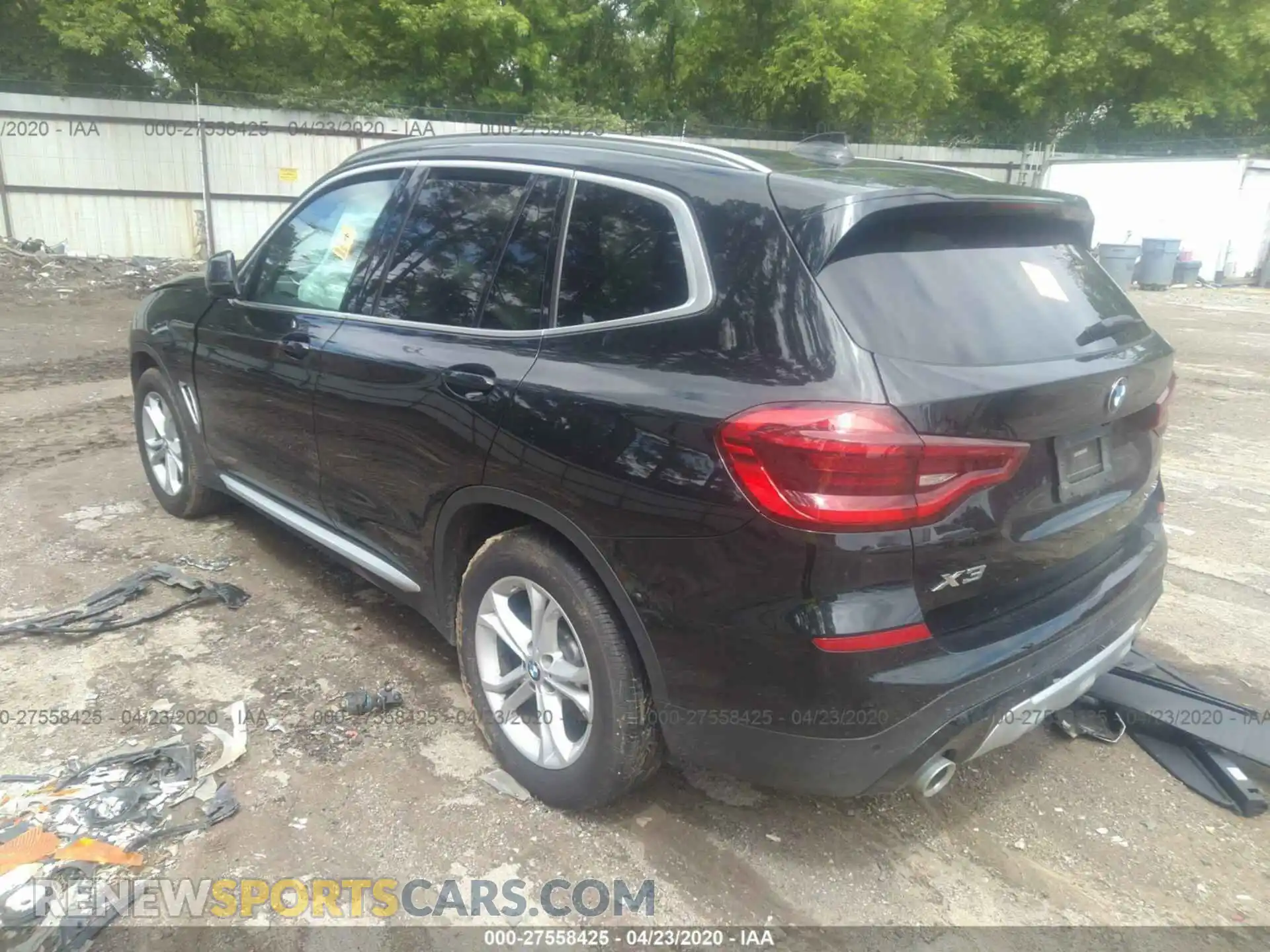 3 Photograph of a damaged car 5UXTY3C04LLU72741 BMW X3 2020