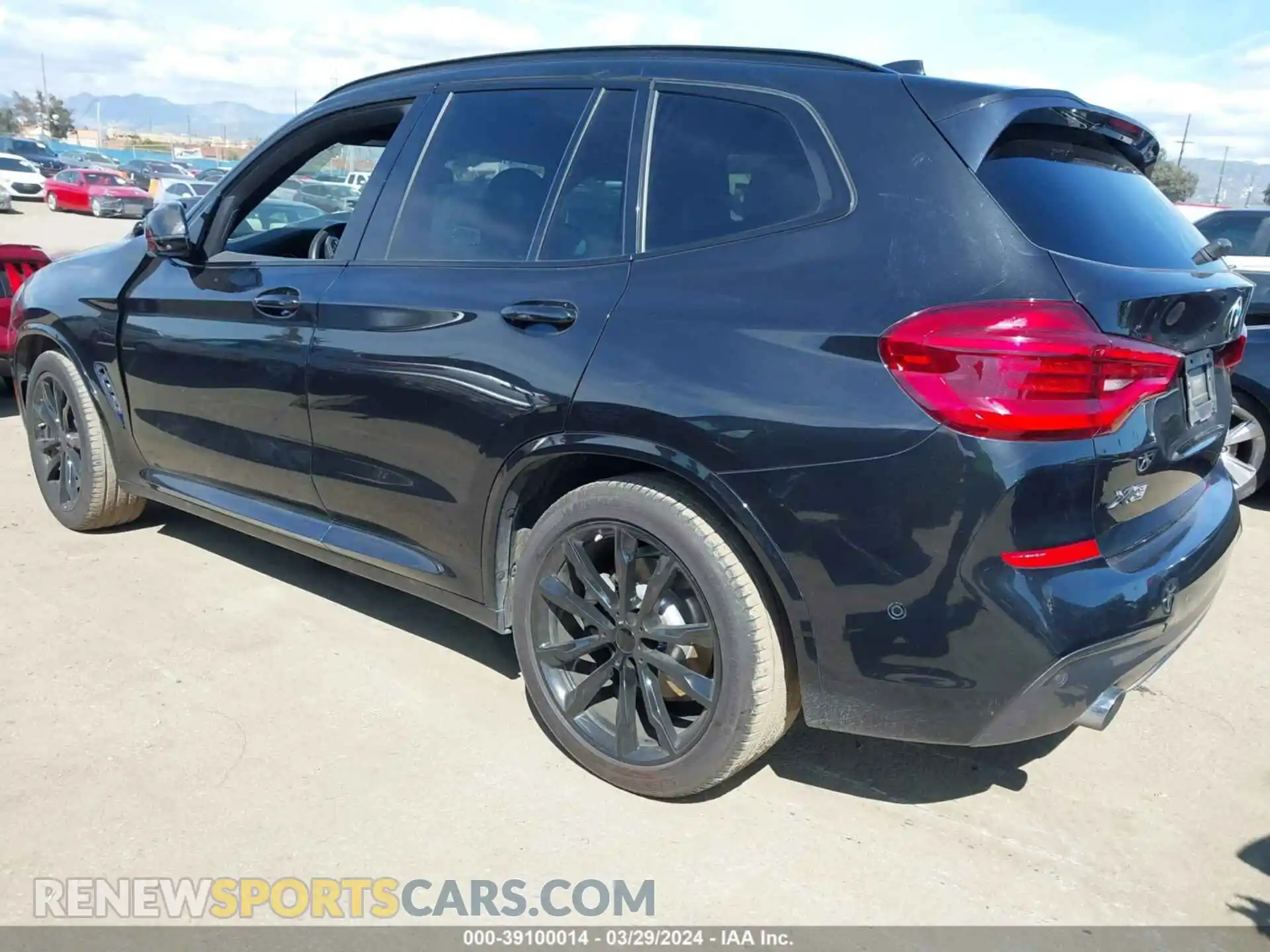 3 Photograph of a damaged car 5UXTY3C05L9B97218 BMW X3 2020